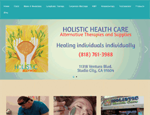Tablet Screenshot of holhealthcare.com
